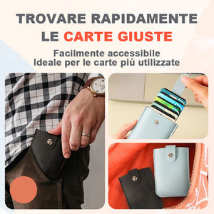 Organizer per carte estraibile personalizzato (Compra uno prendi uno gratis)