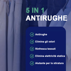 Spray antirughe per vestiti