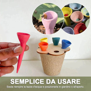 Tazza per bere con insetti ape - UN SET ( 5 pezzi)