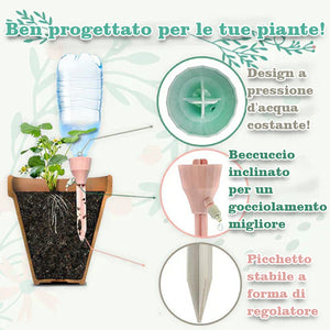 Dispositivo di irrigazione automatico regolabile