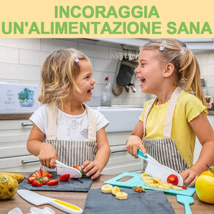 Utensili da cucina sicuri per i bambini