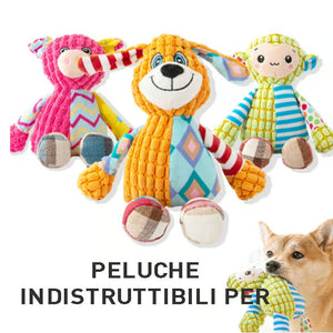 PELUCHE IMMORTAL SQUEAKER PER MASTICATORI AGGRESSIVI