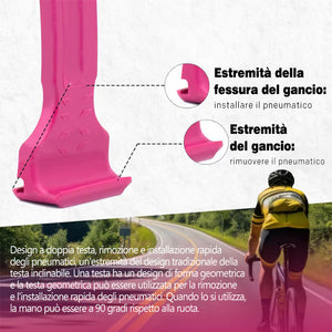 🚵Leva per pneumatici per bicicletta 2 in 1👨‍🔧