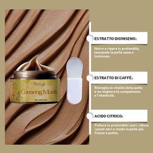 Maschera esfoliante al ginseng