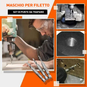 Filettatura Trapano a Colonna