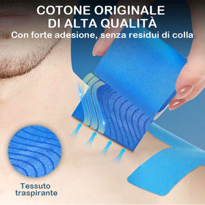 Cerotti kinesiologici per alleviare il dolore alla spalla