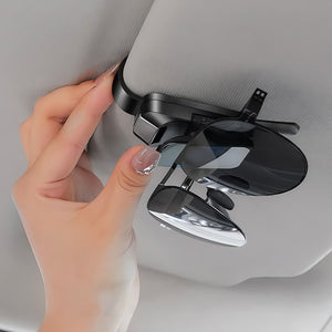 Supporto multifunzionale per occhiali da auto