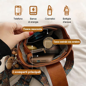 Borsa a secchiello vintage