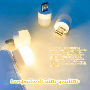 Mini luci USB (4 pezzi)