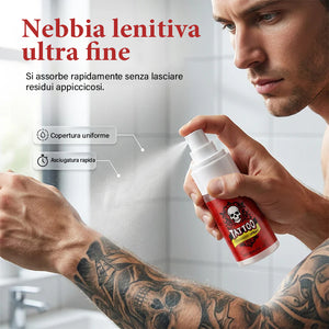Spray per la cura del tatuaggio