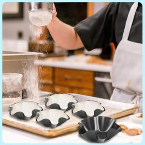 Ciotola da forno in acciaio al carbonio a forma di petalo💥