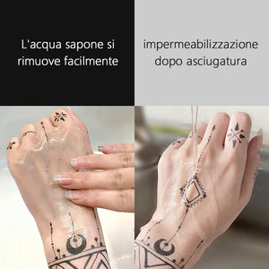 Set di penne per tatuaggi temporanei