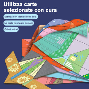 ✈️✨ Libro fai da te sugli aeroplani di carta