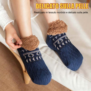 🧦 Calzini da pavimento Jacquard: calore e comfort a ogni passo
