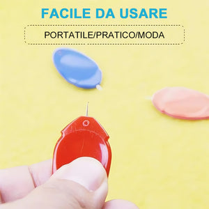 Ausilio per l'infilatura dell'ago(confezione da 10)