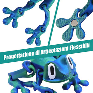 🔥Giocattolo magnetico a forma di rana stampato in 3D