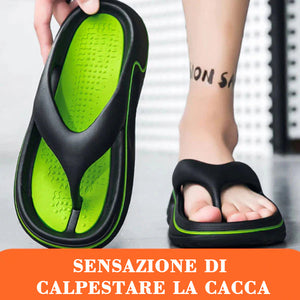 Comode infradito estive con suola spessa