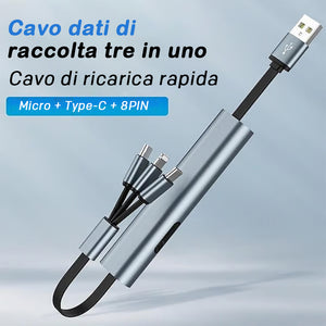 Cavo di ricarica rapida 3 in 1📱