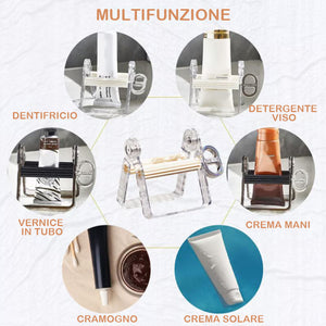 📎 Rullo spremi-tubetti di dentifricio 💯
