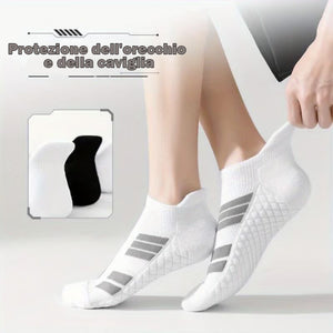 Calzini sportivi unisex invisibili a taglio basso