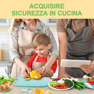 Utensili da cucina sicuri per i bambini