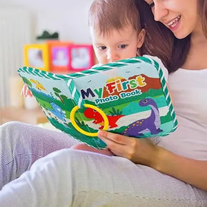 Il mio primo album fotografico per bambini con specchio di sicurezza