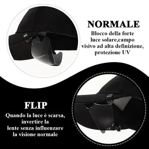 Nuovi occhiali da sole clip-on polarizzati