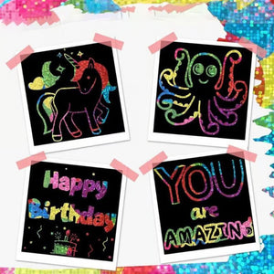 【100 pezzi/1 set】 Carta magica artistica