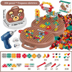 Cassetta degli attrezzi per il gioco magico Montessori