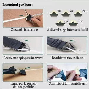 Strumento di sigillatura 3 in 1