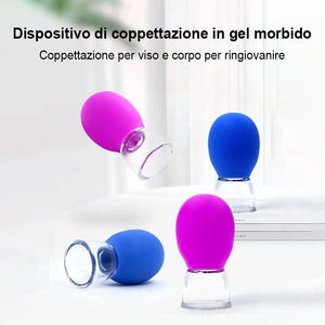 Dispositivo per coppettazione in silicone🌟🛠️(confezione da 3)