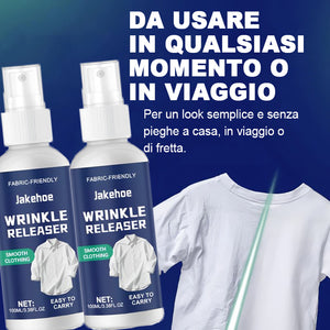 Spray antirughe per vestiti