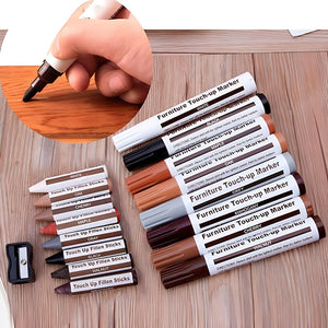 Kit riparazione superficie legno (6/8 colori)