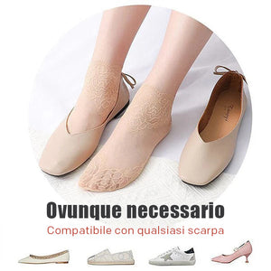 Calzini in pizzo alla moda da donna (3 paia)