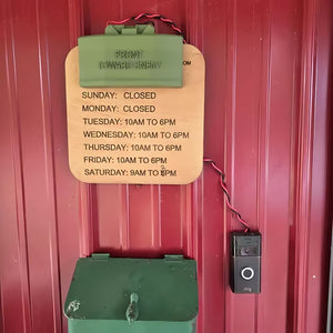Prank - Decorazione per campanello a forma di miniera Claymore