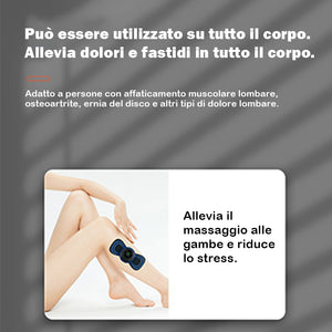 Mini massaggiatore portatile per spalle, collo e vita