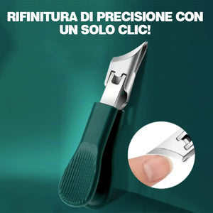 Set tagliaunghie con apertura ampia