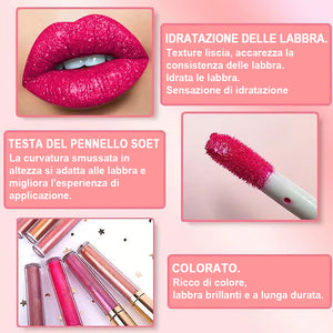 🔥Lucidalabbra liquido con diamanti glitterati