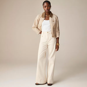 👖Pantaloni larghi a vita alta da donna
