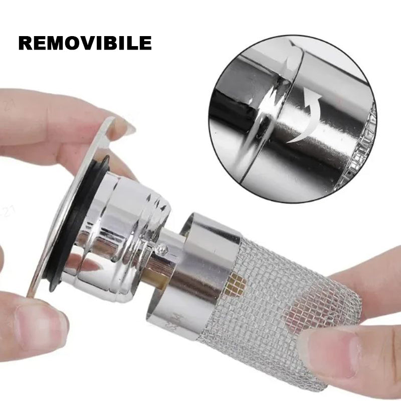 4 Pezzi Cestello Di Scarico Per Lavello In Acciaio Inox, Filtro Multifunzione Per Rifiuti Alimentari Per Lavello Della Cucina E Pulire Frutta 93036242 4 Pezzi Cestello Di Scarico Per Lavello In Acciaio Inox, Filtro Multifunzione Per Rifiuti Alimentari Per Lavello Della Cucina E Pulire Frutta 93036242