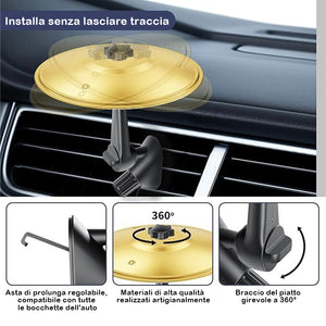 🎁Decorazione per bocchette di ventilazione dell'auto—mini piatti per batteria