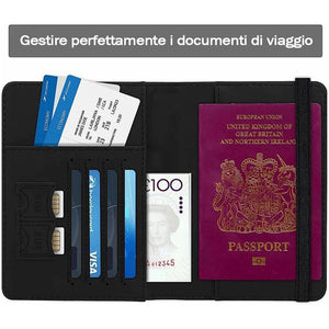 Portapassaporto da viaggio