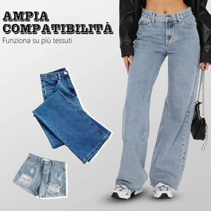 Set di bottoni per jeans staccabili senza cuciture