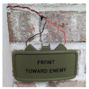 Prank - Decorazione per campanello a forma di miniera Claymore