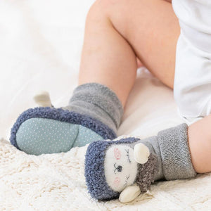 Scarpine in peluche di cotone per bambini