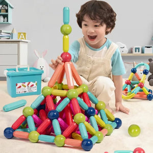 Blocchi magnetici da costruzione, adatti allo sviluppo precoce dei bambini