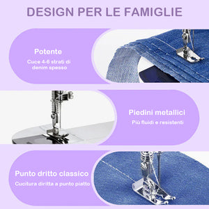 🧵Macchina da cucire elettrica in formato mini🎀