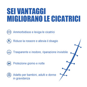 Crema riparatrice per cicatrici