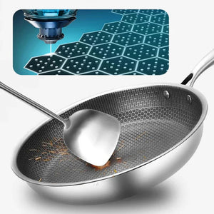 👨‍🍳 La padella antiaderente in acciaio inox che gli chef Michelin giurano! 5 volte più resistente🍳 (niente più uova bruciate!)