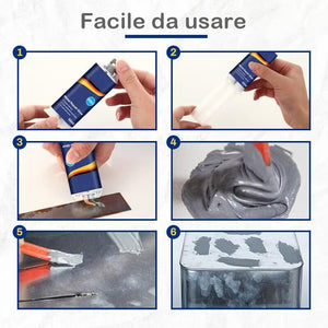 Colla per riparazioni di qualità industriale